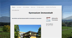 Desktop Screenshot of gymnasium-immenstadt.de